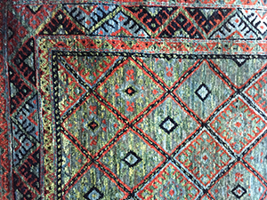detail of Bamiyan rug