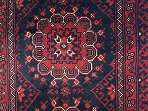 detail of Belouch rug