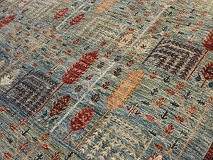 detail of nooristan rug